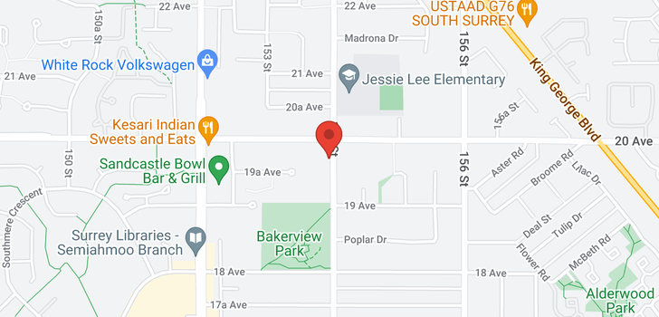 map of 208 1975 154TH STREET